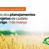 Quarta-feira inicia os planejamentos e projetos de custeio de trigo
